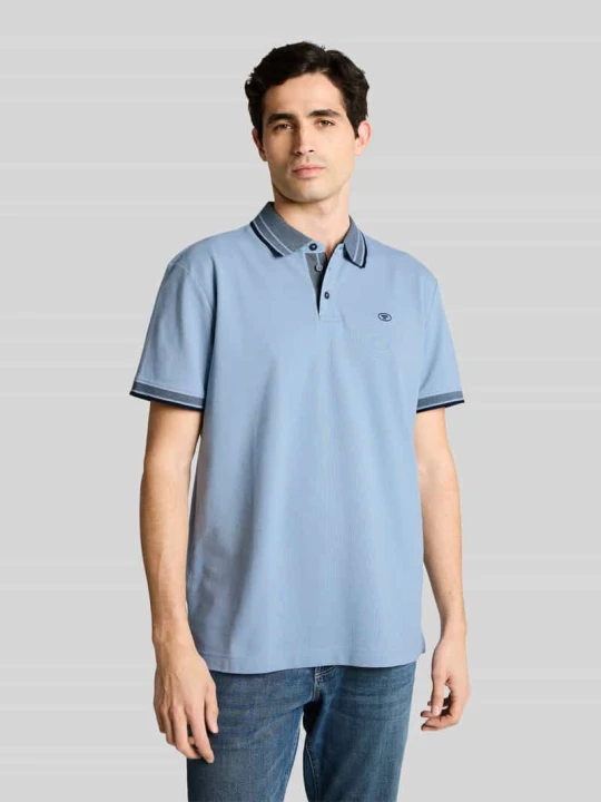 Zdjęcie produktu Koszulka polo o kroju regular fit z kołnierzykiem w kontrastowym kolorze Tom Tailor