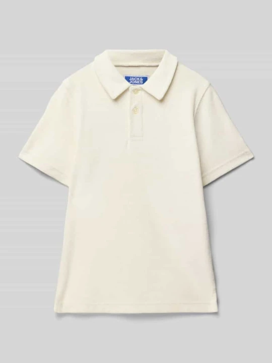 Zdjęcie produktu Koszulka polo o kroju regular fit z krótką listwą guzikową Jack&Jones Złamany biały