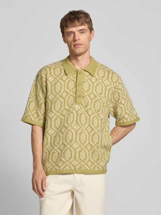 Zdjęcie produktu Koszulka polo o kroju regular fit z listwą guzikową model ‘ACAPULCO’ Jack&Jones Jasnozielony