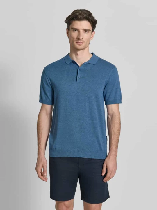 Zdjęcie produktu koszulka polo o kroju regular fit z listwą guzikową model 'BELLS' Casual Friday