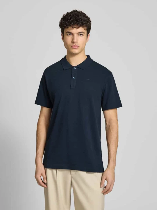 Zdjęcie produktu Koszulka polo o kroju regular fit z logo G-Star Raw Granatowy
