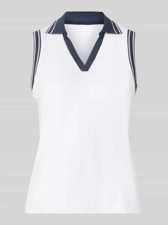 Zdjęcie produktu koszulka polo o kroju regular fit z mieszanka lyocellu model 'Isaac' Varley Biały