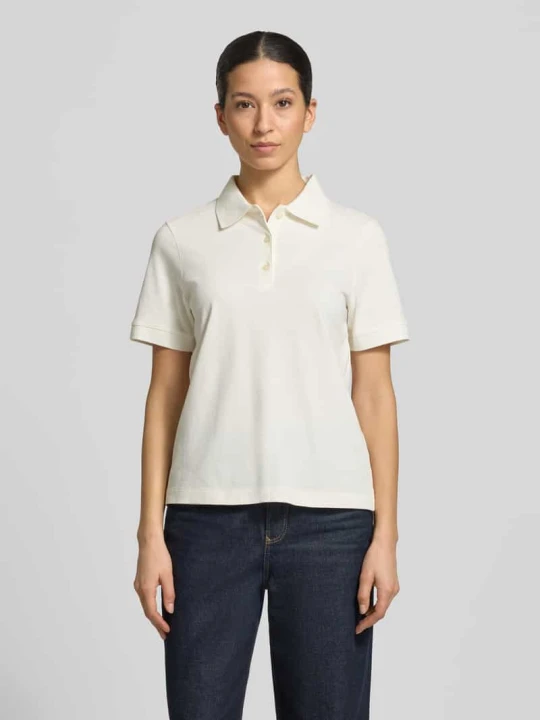 Zdjęcie produktu Koszulka polo o kroju regular fit z mieszanki bawełny Marc O'Polo Biały