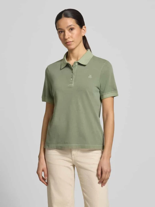 Zdjęcie produktu Koszulka polo o kroju regular fit z mieszanki bawełny Marc O'Polo Jasnozielony