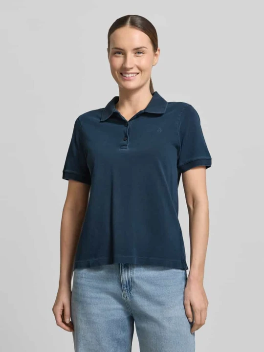 Zdjęcie produktu Koszulka polo o kroju regular fit z mieszanki bawełny Marc O'Polo Granatowy
