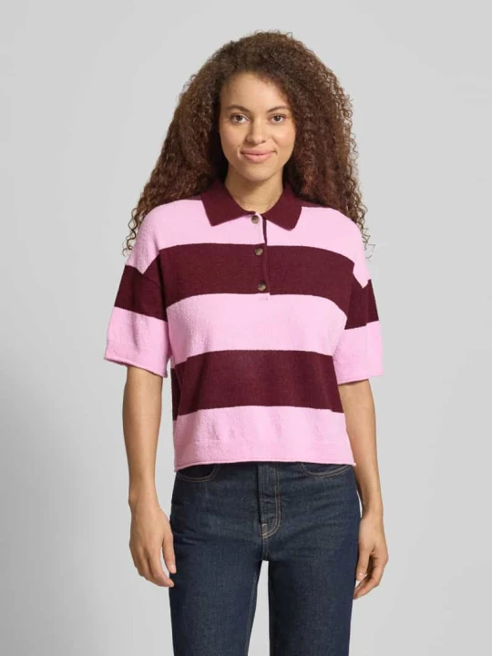 Zdjęcie produktu Koszulka polo o kroju regular fit z mieszanki bawełny Marc O'Polo Mocnoróżowy