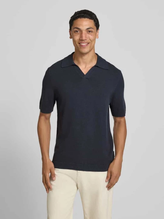Zdjęcie produktu Koszulka polo o kroju regular fit z mieszanki bawełny Marc O'Polo Ciemnoszary