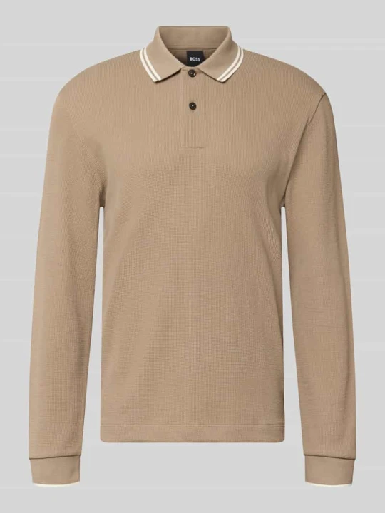 Zdjęcie produktu koszulka polo o kroju regular fit z mieszanki bawełny model 'H-Pittman 10' Boss