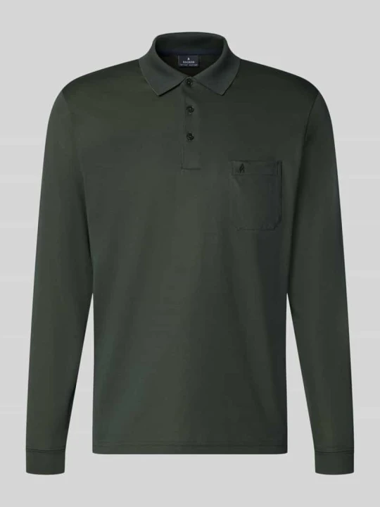 Zdjęcie produktu koszulka polo o kroju regular fit z mieszanki bawełny RAGMAN Zielony