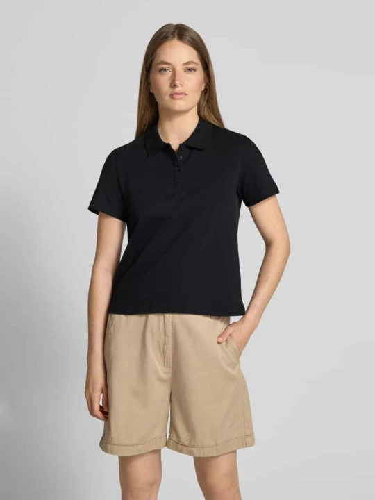 Zdjęcie produktu Koszulka polo o kroju regular fit z mieszanki bawełny s.Oliver czarny