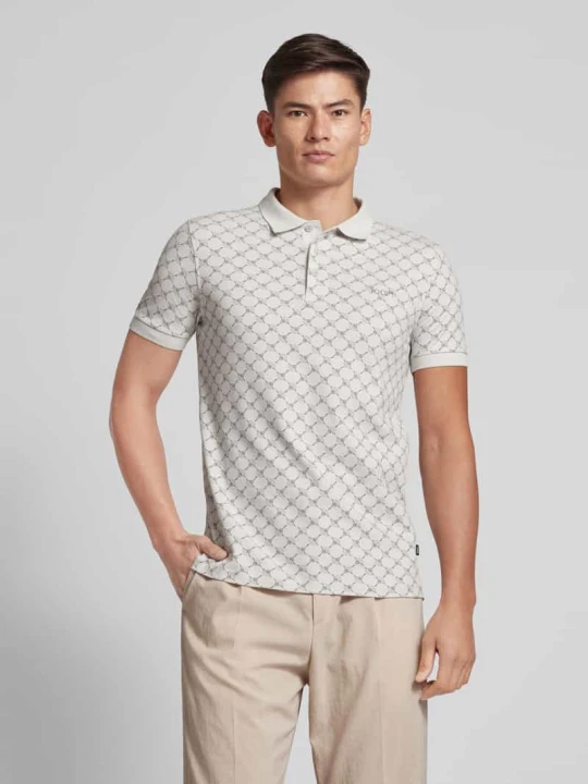 Zdjęcie produktu Koszulka polo o kroju regular fit z wyhaftowanym logo model ‘Paigam’ JOOP! Biały