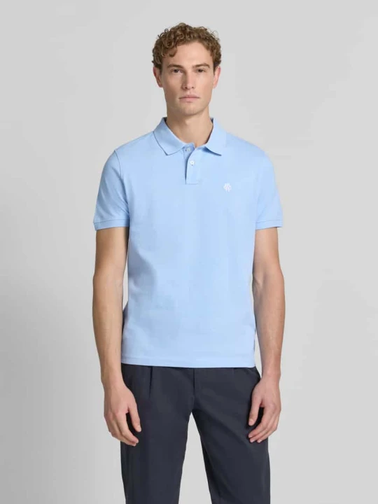 Zdjęcie produktu koszulka polo o kroju regular fit z wyhaftowanym logo MCNEAL Błękitno-niebieski