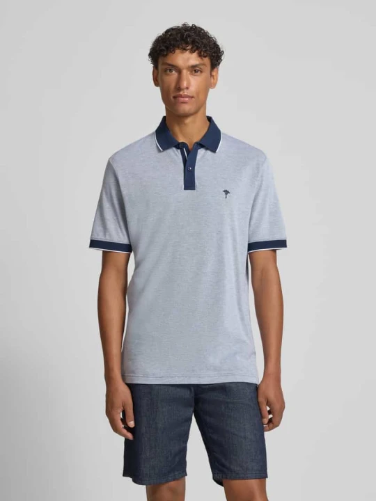 Zdjęcie produktu Koszulka polo o kroju regular fit z wyhaftowanym logo model „Percyco” JOOP! Granatowy
