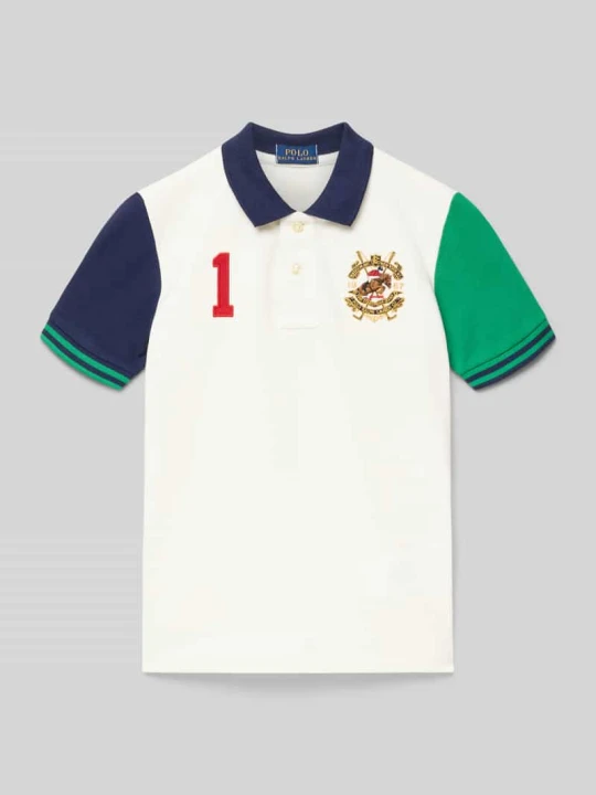 Zdjęcie produktu Koszulka polo o kroju regular fit z wyhaftowanym logo Polo Ralph Lauren Biały