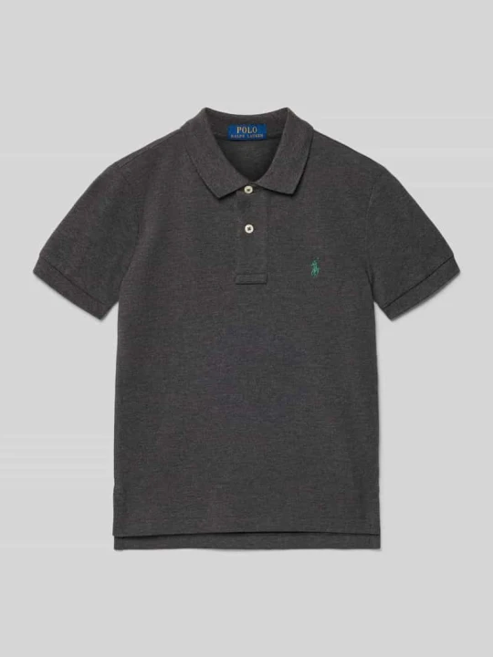 Zdjęcie produktu Koszulka polo o kroju regular fit z wyhaftowanym logo Polo Ralph Lauren Średnioszary