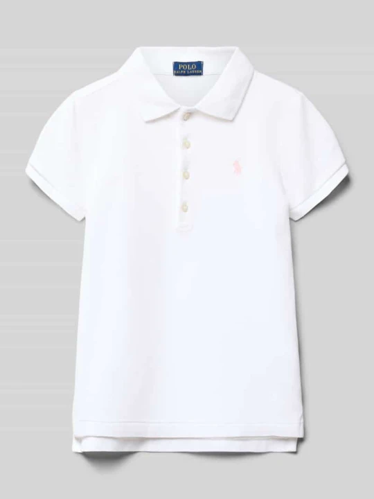 Zdjęcie produktu Koszulka polo o kroju regular fit z wyhaftowanym logo Polo Ralph Lauren Biały