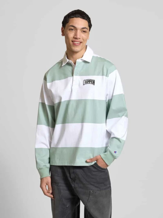 Zdjęcie produktu Koszulka polo o kroju relaxed fit z bawełny Champion Zielony