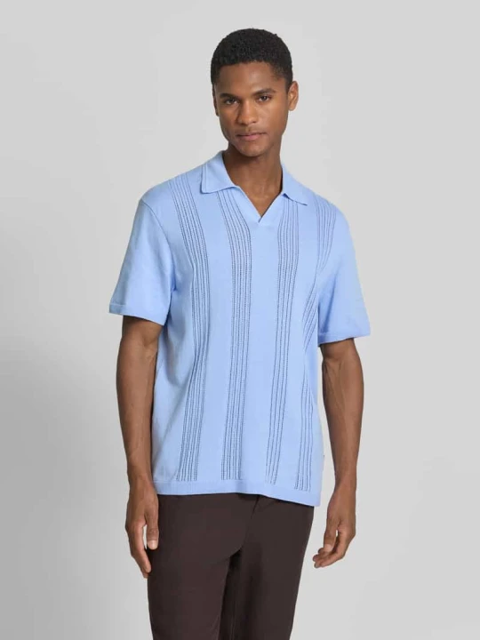 Zdjęcie produktu Koszulka polo o kroju relaxed fit z czystej bawełny ARMEDANGELS Jasnoniebieski