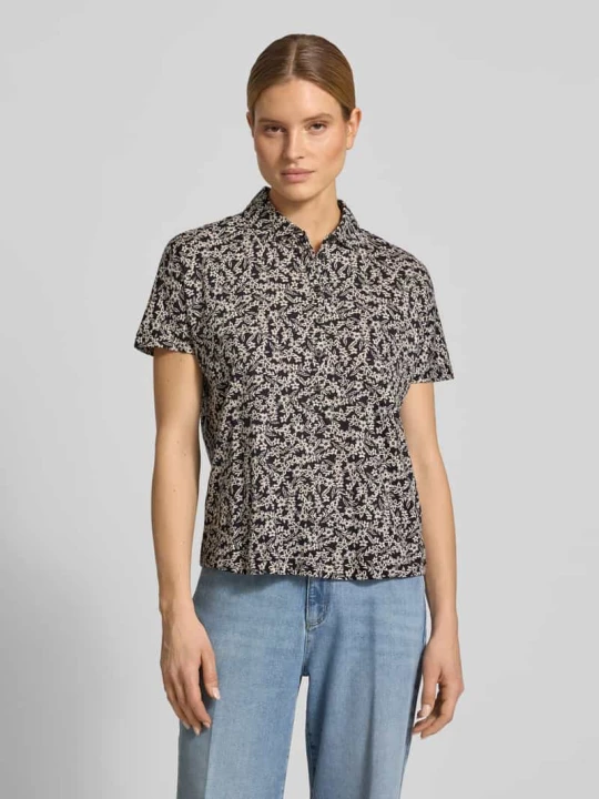 Zdjęcie produktu Koszulka polo o kroju relaxed fit z czystej bawełny Marc O'Polo Granatowy