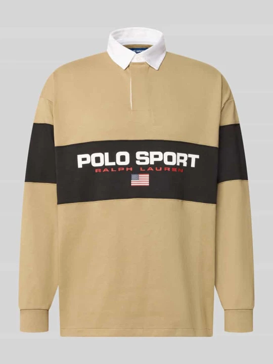 Zdjęcie produktu Koszulka polo o kroju relaxed fit z czystej bawełny Polo Ralph Lauren Khaki
