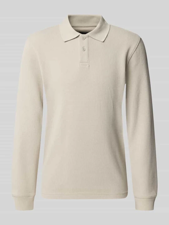 Zdjęcie produktu Koszulka polo o kroju relaxed fit z elastycznej mieszanki bawełny MCNEAL Beżowy