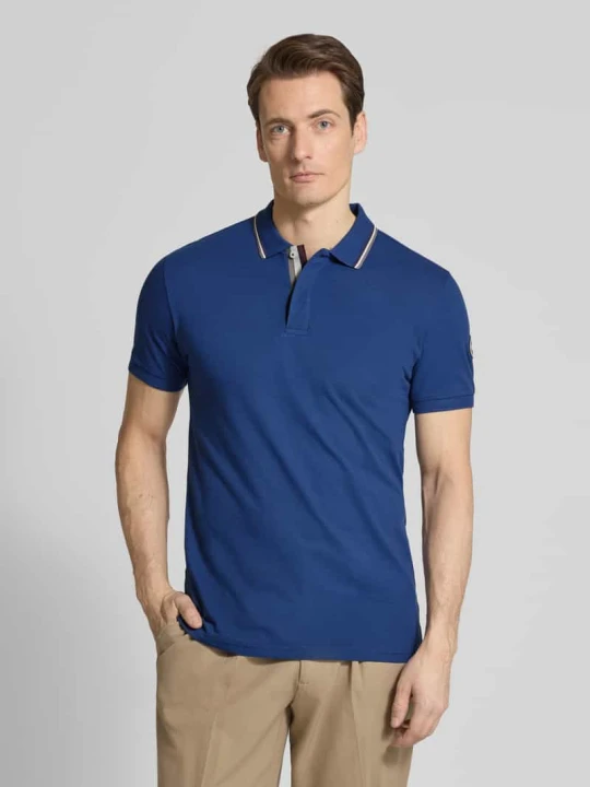 Zdjęcie produktu Koszulka polo o kroju slim fit z bawełny Colmar Królewski niebieski