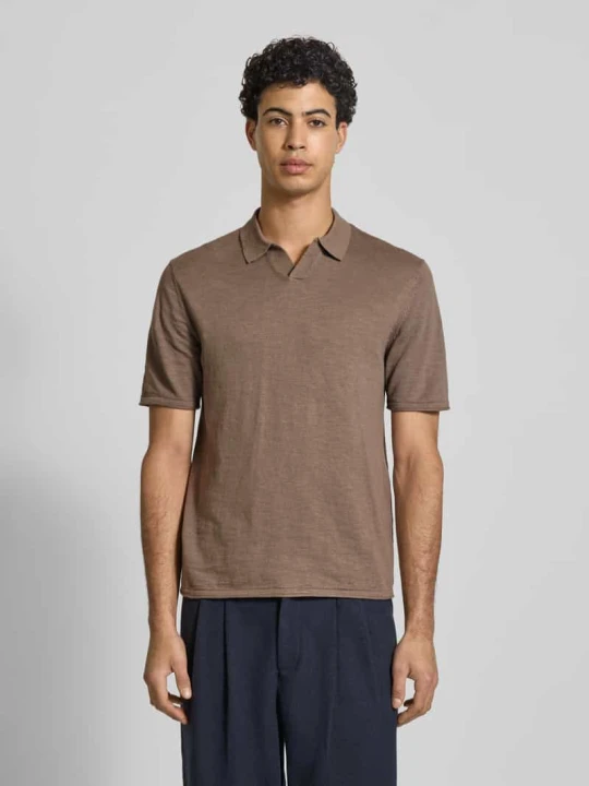 Zdjęcie produktu Koszulka polo o kroju slim fit w dzianinowym wyglądzie model 'Kane' Jack&Jones
