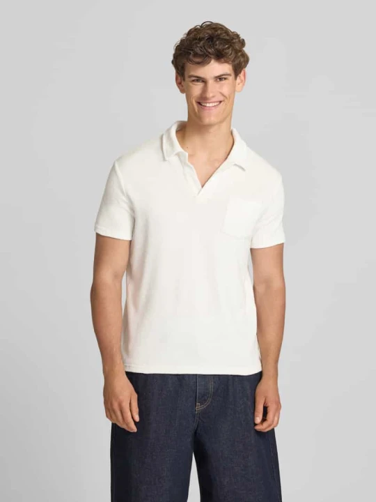 Zdjęcie produktu Koszulka polo o kroju slim fit z froty Superdry Złamany biały