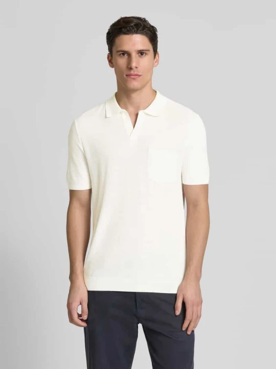 Zdjęcie produktu Koszulka polo o kroju slim fit z kołnierzykiem typu kent Polo Ralph Lauren Biały