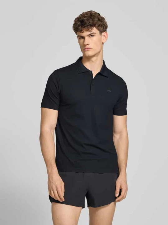 Zdjęcie produktu Koszulka polo o kroju slim fit z logo model „EDMOND” Ellesse Czarny