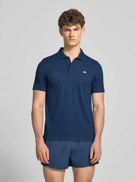 Zdjęcie produktu Koszulka polo o kroju slim fit z logo model „EDMOND” Ellesse Granatowy
