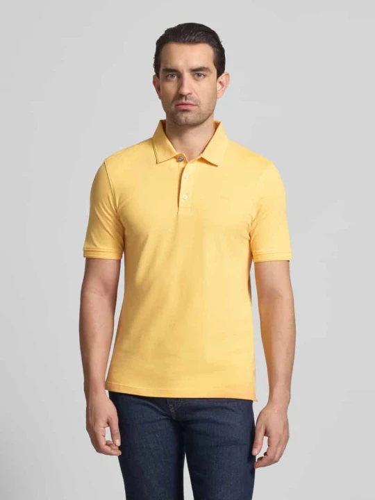 Zdjęcie produktu Koszulka polo o kroju slim fit z Mieszanka bawełny Model 'Pete' BRAX Żółty