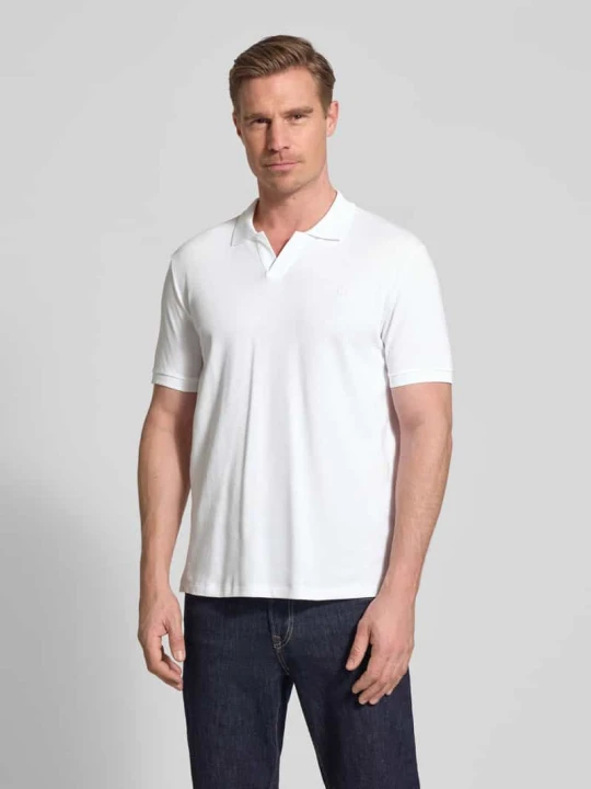 Zdjęcie produktu Koszulka polo o kroju slim fit z mieszanki bawełny Polo Ralph Lauren Biały