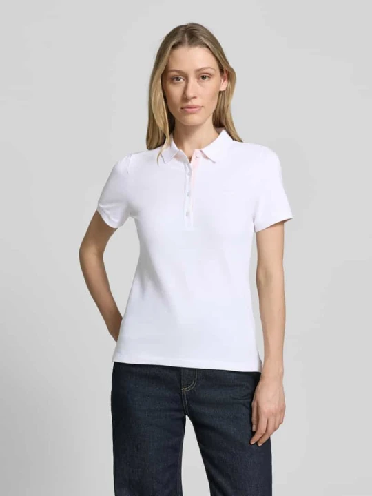 Zdjęcie produktu Koszulka polo o kroju slim fit z naszywanym logo Gant Biały