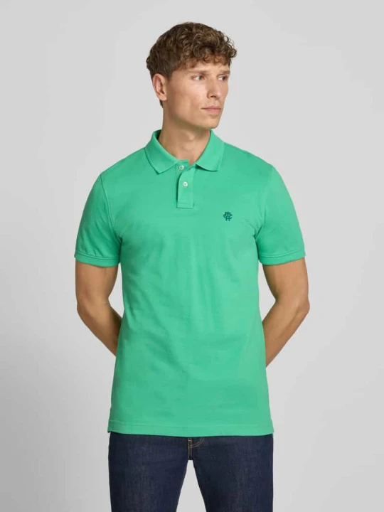 Zdjęcie produktu Koszulka polo o kroju slim fit z naszywanym logo MCNEAL Zielony