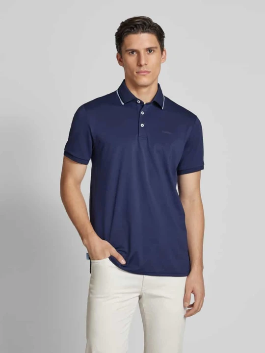 Zdjęcie produktu Koszulka polo o kroju slim fit z naszywką z logo Polo Ralph Lauren Granatowy