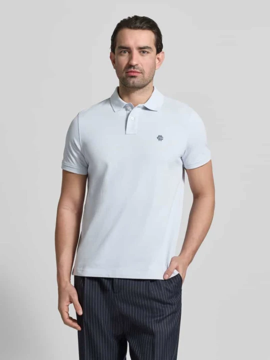 Zdjęcie produktu Polówka o kroju slim fit z haftowanym logo MCNEAL Jasnoniebieski