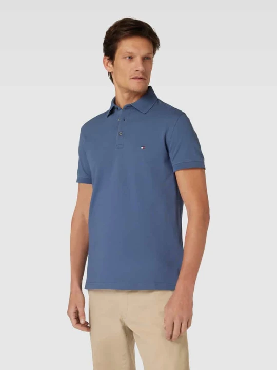 Zdjęcie produktu Koszulka polo o kroju slim fit model ‘1985’ Tommy Hilfiger Jeansowy niebieski