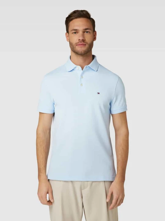 Zdjęcie produktu Koszulka polo o kroju slim fit model ‘1985’ Tommy Hilfiger Jasnoniebieski