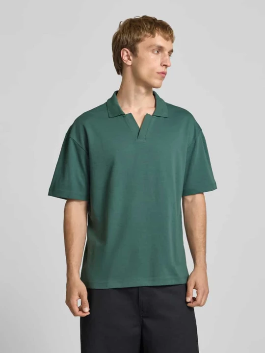 Zdjęcie produktu Koszulka polo o pudełkowym kroju z mieszanki bawełny model 'CASPIAN AIRLEX' Only & Sons Zielony