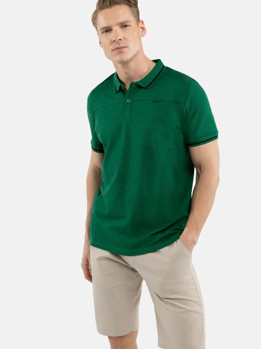 Zdjęcie produktu Koszulka polo O-SALLY Volcano Zielony melanż