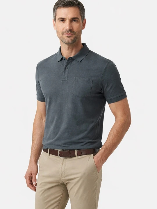 Zdjęcie produktu Koszulka polo O-TAFFY Volcano Denim