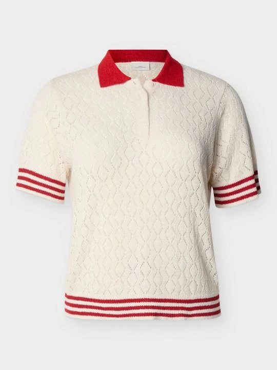 Zdjęcie produktu Koszulka polo ONLY Carmakoma beżowy