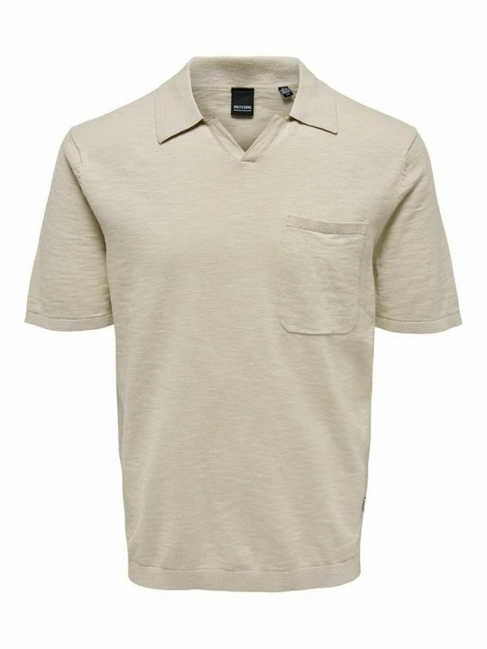 Zdjęcie produktu Koszulka polo Only & Sons beżowy