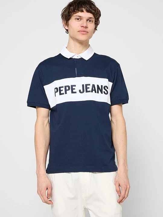 Zdjęcie produktu Koszulka polo Pepe Jeans niebieski