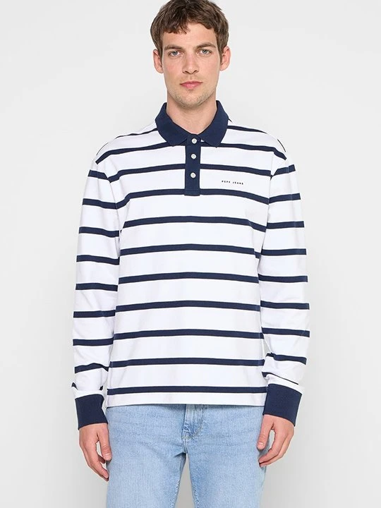 Zdjęcie produktu Koszulka polo Pepe Jeans niebieski