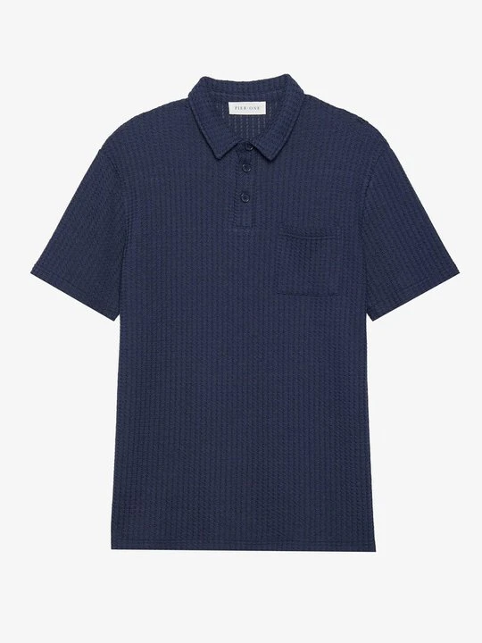 Zdjęcie produktu Koszulka polo Pier One granatowy