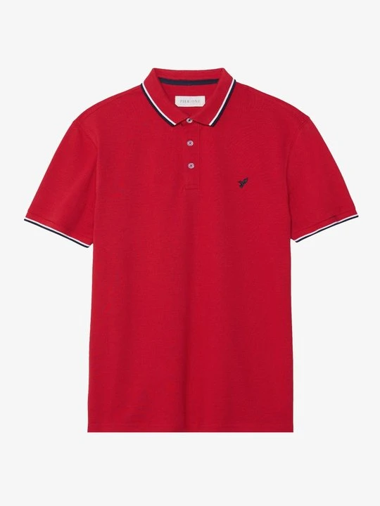 Zdjęcie produktu Koszulka polo Pier One ciemnoczerwony