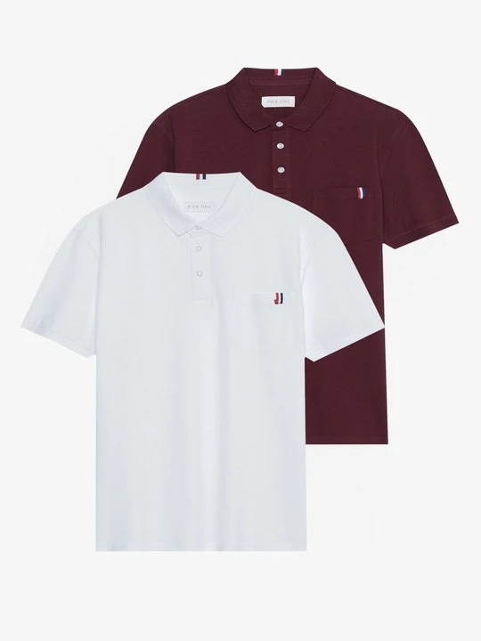 Zdjęcie produktu Koszulka polo Pier One By Zalando biały