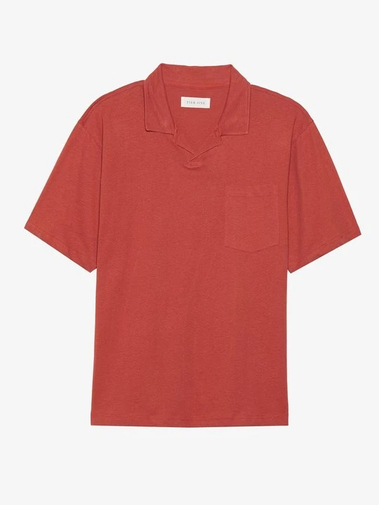 Zdjęcie produktu Koszulka polo Pier One czerwony